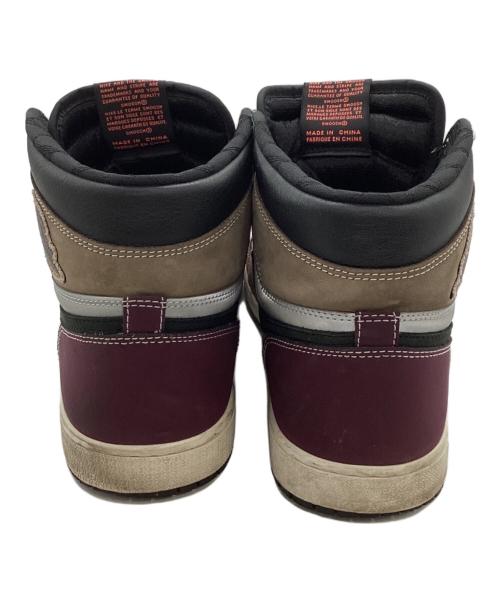 NIKE（ナイキ）NIKE (ナイキ) Air Jordan 1 High OG  ベージュ×ブラウン サイズ:28の古着・服飾アイテム