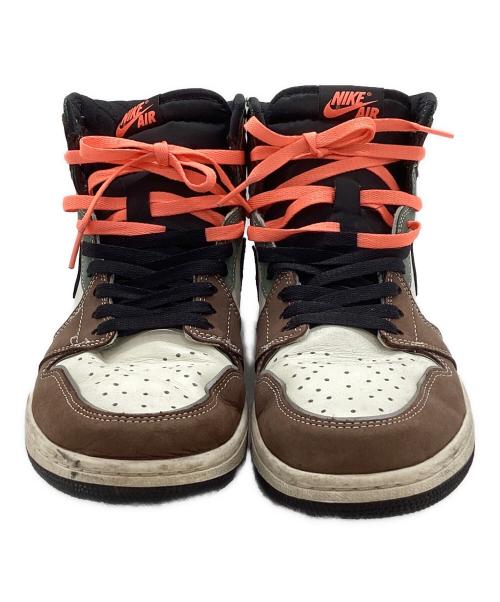 NIKE（ナイキ）NIKE (ナイキ) Air Jordan 1 High OG  ベージュ×ブラウン サイズ:28の古着・服飾アイテム