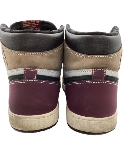 NIKE（ナイキ）NIKE (ナイキ) Air Jordan 1 High OG  ベージュ×ブラウン サイズ:28の古着・服飾アイテム