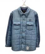 adidas×NEIGHBORHOODアディダス×ネイバーフッド）の古着「中綿ジャケット」｜スカイブルー
