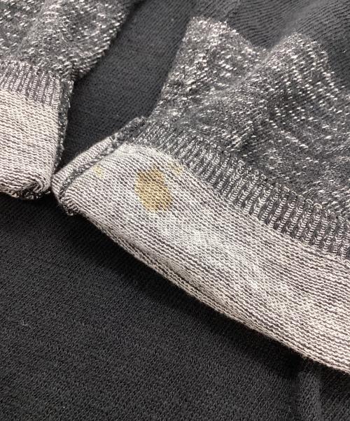 COMME des GARCONS HOMME（コムデギャルソン オム）COMME des GARCONS HOMME (コムデギャルソン オム) 薄手ニット ブラック サイズ:Lの古着・服飾アイテム