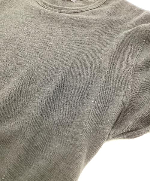 COMME des GARCONS HOMME（コムデギャルソン オム）COMME des GARCONS HOMME (コムデギャルソン オム) 薄手ニット ブラック サイズ:Lの古着・服飾アイテム