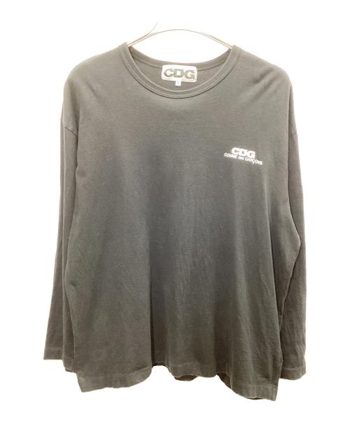 CDG（シーディージー）CDG (シーディージー) 長袖カットソー ブラック サイズ:Sの古着・服飾アイテム