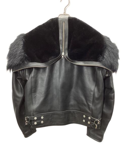 KADOYA（カドヤ）KADOYA (カドヤ) ライダースジャケット ブラック サイズ:LLの古着・服飾アイテム