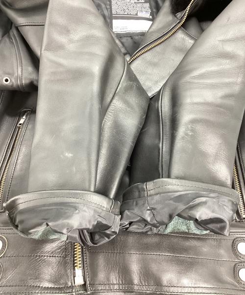 KADOYA（カドヤ）KADOYA (カドヤ) ライダースジャケット ブラック サイズ:LLの古着・服飾アイテム