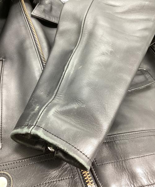 KADOYA（カドヤ）KADOYA (カドヤ) ライダースジャケット ブラック サイズ:LLの古着・服飾アイテム