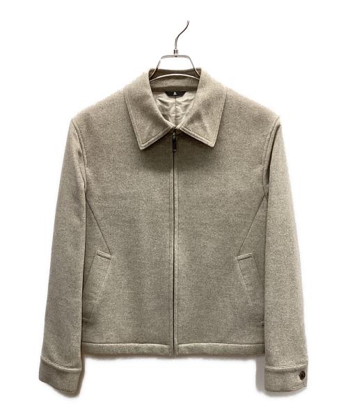 LANVIN（ランバン）LANVIN (ランバン) ジップジャケット ベージュ サイズ:46の古着・服飾アイテム