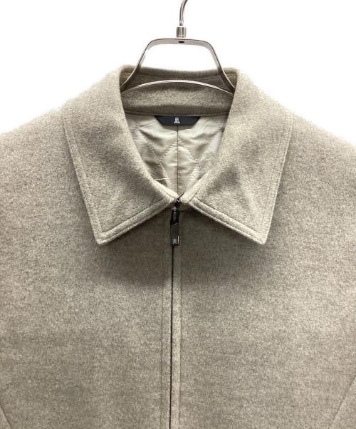 LANVIN（ランバン）LANVIN (ランバン) ジップジャケット ベージュ サイズ:46の古着・服飾アイテム