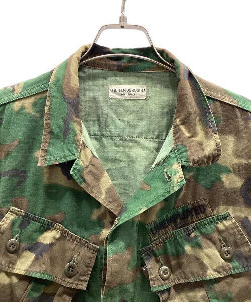 TENDERLOIN（テンダーロイン）TENDERLOIN (テンダーロイン) ミリタリージャケット オリーブ サイズ:SMALLの古着・服飾アイテム