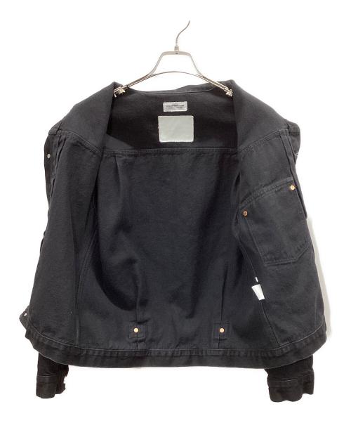 Ron Herman（ロンハーマン）Ron Herman (ロンハーマン) Ron Herman　ブラックデニムジャケット ブラック サイズ:Mの古着・服飾アイテム