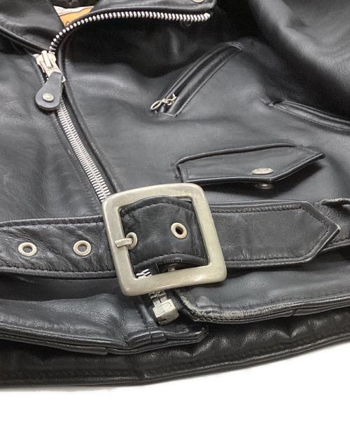 Schott（ショット）Schott (ショット) ダブルライダースジャケット ブラック サイズ:40の古着・服飾アイテム