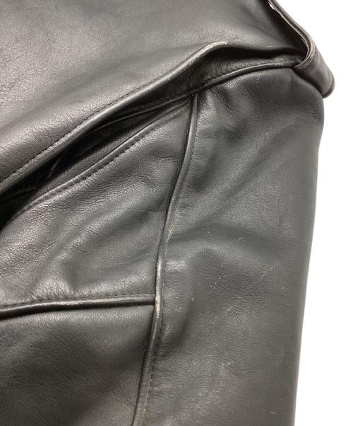 Schott（ショット）Schott (ショット) ダブルライダースジャケット ブラック サイズ:40の古着・服飾アイテム