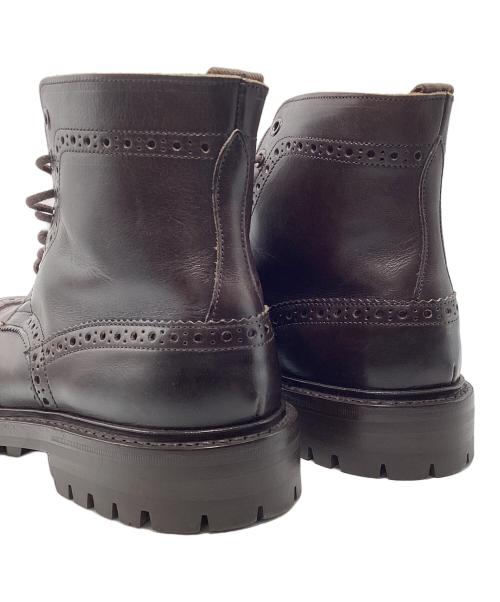 Tricker's（トリッカーズ）Tricker's (トリッカーズ) ウィングチップブーツ ブラウン サイズ:7.5の古着・服飾アイテム