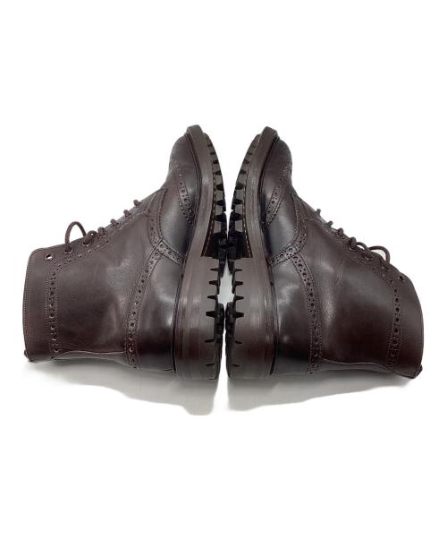 Tricker's（トリッカーズ）Tricker's (トリッカーズ) ウィングチップブーツ ブラウン サイズ:7.5の古着・服飾アイテム