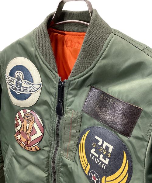 AVIREX（アヴィレックス）AVIREX (アヴィレックス) MA-1 トップガン ジャケット カーキ サイズ:Mの古着・服飾アイテム