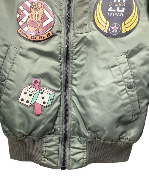 AVIREX（アヴィレックス）AVIREX (アヴィレックス) MA-1 トップガン ジャケット カーキ サイズ:Mの古着・服飾アイテム