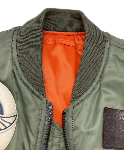 AVIREX（アヴィレックス）AVIREX (アヴィレックス) MA-1 トップガン ジャケット カーキ サイズ:Mの古着・服飾アイテム