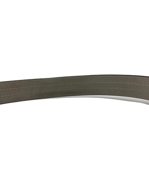 BVLGARI（ブルガリ）BVLGARI (ブルガリ) レザーベルト ブラックの古着・服飾アイテム