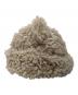 BASICS (ベーシックス) ニット帽 Bear Beanie ベージュ：10000円