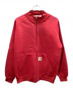 CarHarttカーハート）の古着「ジップジャケット」｜レッド