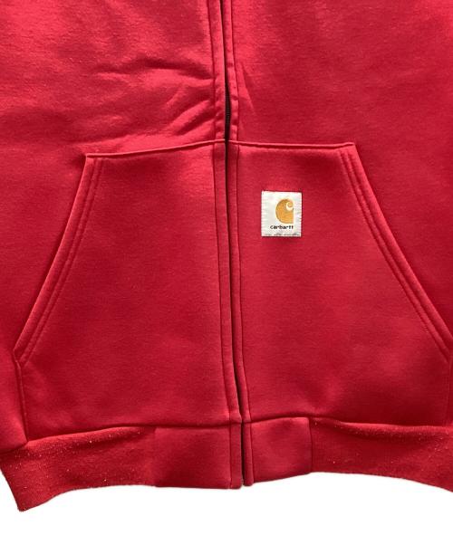 CarHartt（カーハート）CarHartt (カーハート) ジップジャケット レッド サイズ:Lの古着・服飾アイテム