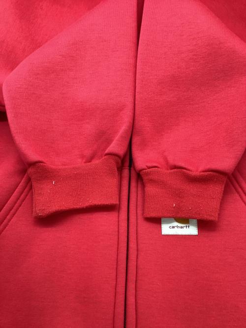CarHartt（カーハート）CarHartt (カーハート) ジップジャケット レッド サイズ:Lの古着・服飾アイテム