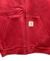中古・古着 CarHartt (カーハート) ジップジャケット レッド サイズ:L：5000円