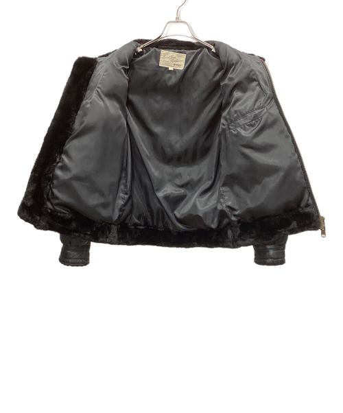 AVIREX（アヴィレックス）AVIREX (アヴィレックス) AVIREX ミリタリーダウンジャケット ブラック サイズ:Lの古着・服飾アイテム