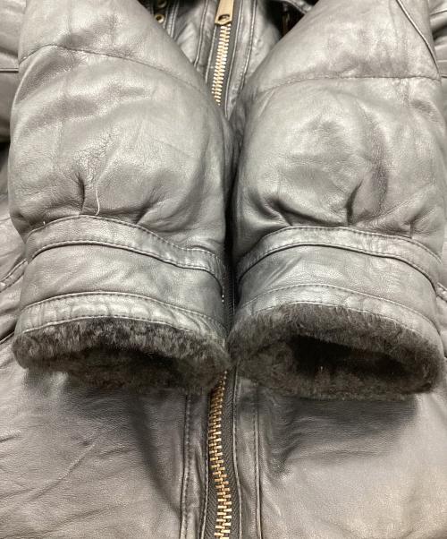 AVIREX（アヴィレックス）AVIREX (アヴィレックス) AVIREX ミリタリーダウンジャケット ブラック サイズ:Lの古着・服飾アイテム