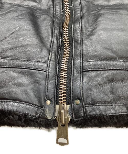 AVIREX（アヴィレックス）AVIREX (アヴィレックス) AVIREX ミリタリーダウンジャケット ブラック サイズ:Lの古着・服飾アイテム