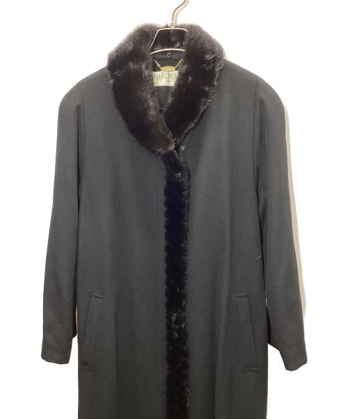 BALMAIN（バルマン）BALMAIN (バルマン) カシミヤコート ブラック サイズ:11の古着・服飾アイテム