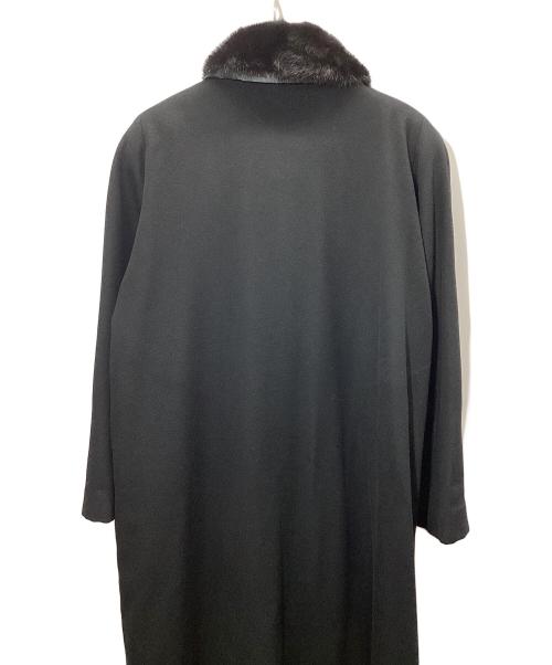 BALMAIN（バルマン）BALMAIN (バルマン) カシミヤコート ブラック サイズ:11の古着・服飾アイテム