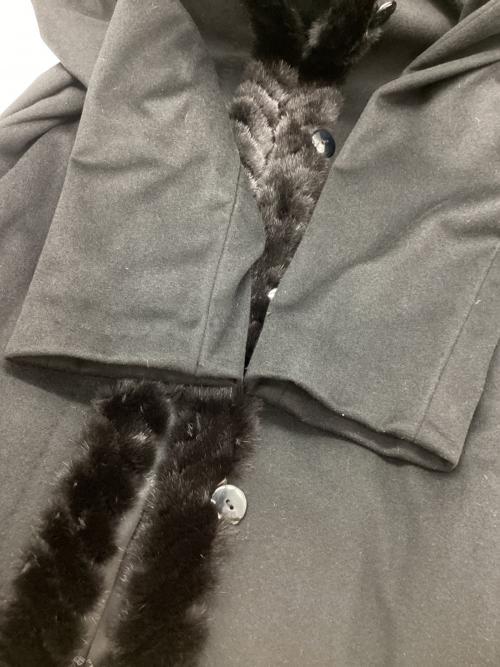 BALMAIN（バルマン）BALMAIN (バルマン) カシミヤコート ブラック サイズ:11の古着・服飾アイテム