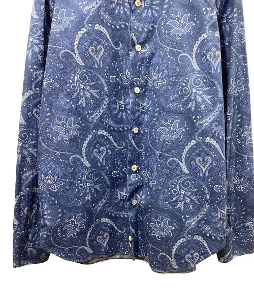 MARIA SANTANGELO（マリア サンタンジェロ）Maria Santangelo (マリア サンタンジェロ) 長袖シャツ ブルー サイズ:不明の古着・服飾アイテム