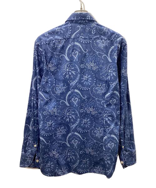 MARIA SANTANGELO（マリア サンタンジェロ）Maria Santangelo (マリア サンタンジェロ) 長袖シャツ ブルー サイズ:不明の古着・服飾アイテム