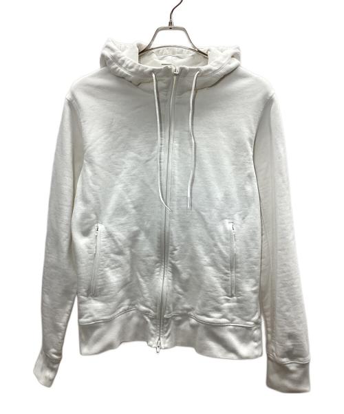 Y-3（ワイスリー）Y-3 (ワイスリー) ジップパーカー ホワイト サイズ:Mの古着・服飾アイテム