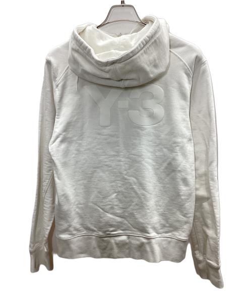 Y-3（ワイスリー）Y-3 (ワイスリー) ジップパーカー ホワイト サイズ:Mの古着・服飾アイテム