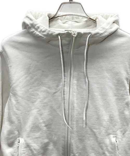 Y-3（ワイスリー）Y-3 (ワイスリー) ジップパーカー ホワイト サイズ:Mの古着・服飾アイテム