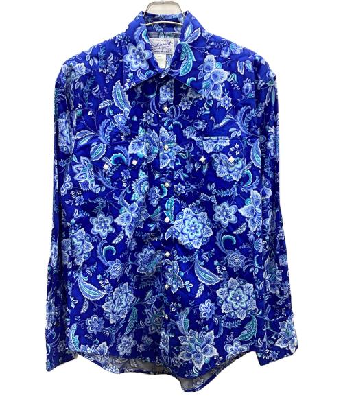 Rockmount Ranch Wear（ロックマウントランチウェア）Rockmount Ranch Wear (ロックマウントランチウェア) 長袖シャツ ブルー サイズ:S 未使用品の古着・服飾アイテム