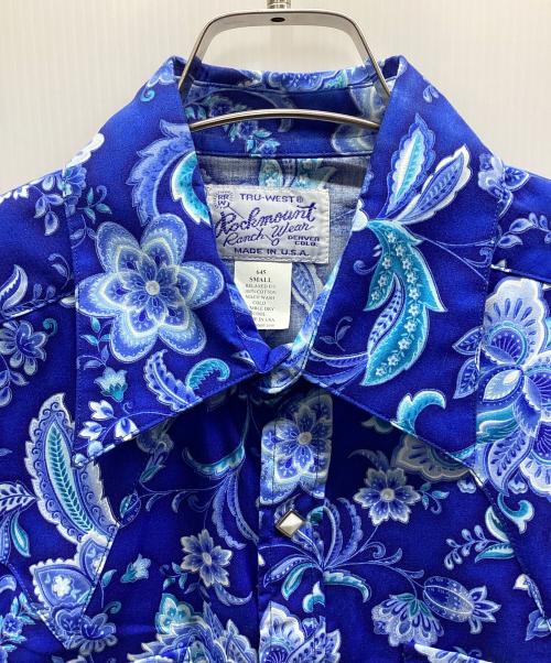 Rockmount Ranch Wear（ロックマウントランチウェア）Rockmount Ranch Wear (ロックマウントランチウェア) 長袖シャツ ブルー サイズ:S 未使用品の古着・服飾アイテム