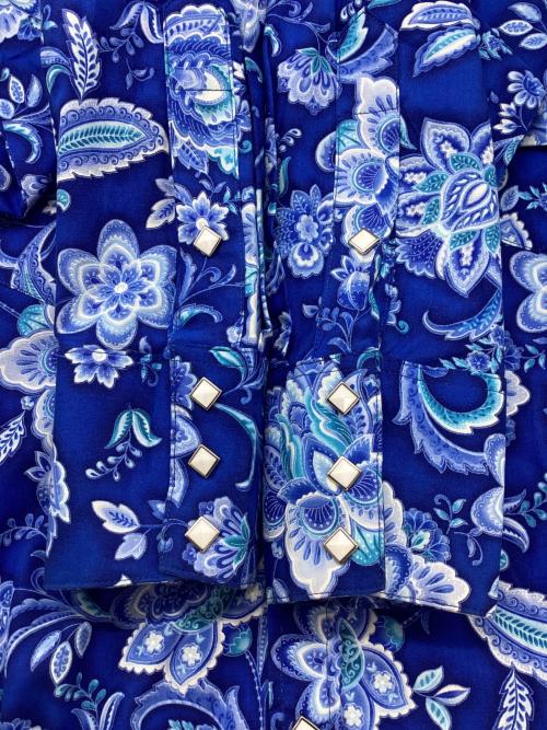 Rockmount Ranch Wear（ロックマウントランチウェア）Rockmount Ranch Wear (ロックマウントランチウェア) 長袖シャツ ブルー サイズ:S 未使用品の古着・服飾アイテム