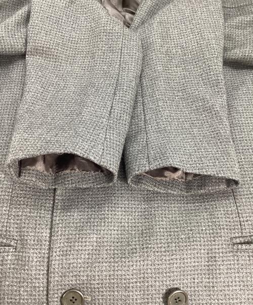 Errico Formicola（エリコフォルミコラ）Errico Formicola (エリコフォルミコラ) Errico Formicola ウールコート グレー サイズ:50の古着・服飾アイテム