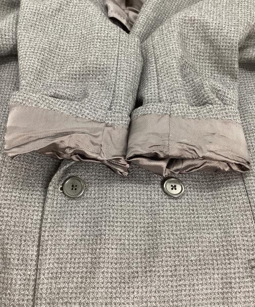 Errico Formicola（エリコフォルミコラ）Errico Formicola (エリコフォルミコラ) Errico Formicola ウールコート グレー サイズ:50の古着・服飾アイテム