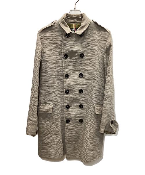 BURBERRY PRORSUM（バーバリープローサム）BURBERRY PRORSUM (バーバリープローサム) チェスターコート グレー サイズ:記載なしの古着・服飾アイテム