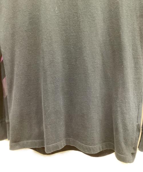 OFFWHITE（オフホワイト）OFFWHITE (オフホワイト) 長袖Tシャツ ブラック サイズ:Sの古着・服飾アイテム