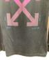 中古・古着 OFFWHITE (オフホワイト) 長袖Tシャツ ブラック サイズ:S：10000円