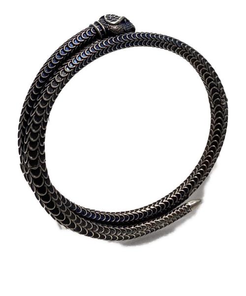 GUCCI（グッチ）GUCCI (グッチ) スネークモチーフ ブレスレット/バングル シルバーの古着・服飾アイテム