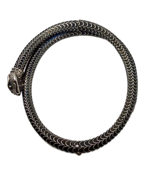 GUCCI（グッチ）GUCCI (グッチ) スネークモチーフ ブレスレット/バングル シルバーの古着・服飾アイテム