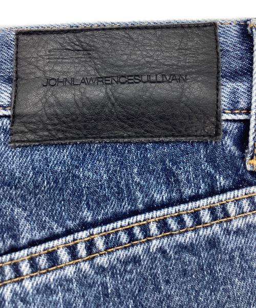 JOHN LAWRENCE SULLIVAN（ジョン ローレンス サリバン）JOHN LAWRENCE SULLIVAN (ジョン ローレンス サリバン) JOHN LAWRENCE SULLIVAN BLEACHED DENIM ZIPPED PANTS  インディゴ サイズ:46の古着・服飾アイテム
