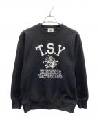 TATTOO STUDIO YAMADAタトゥースタジオヤマダ）の古着「カレッジスウェット」｜ブラック